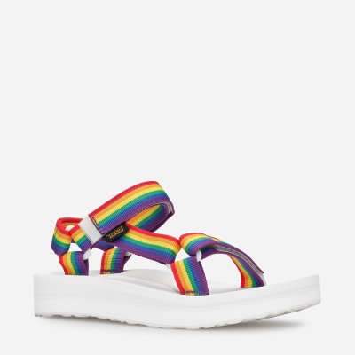 Teva Men's Midform Universal Rainbow Pride Sandals Sale NZ (DJQCA-6345)